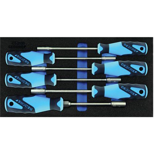 Soksleutelset in 1/3 Check-Tool-module 1500CT1-2133 - Gedore