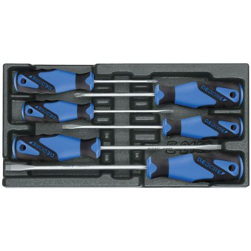 Jeu tournevis en module 1/3 ES 1500 ES-2150 PH - Gedore Jeu tournevis en module 1/3 ES 1500 ES-2150 PH - Gedore