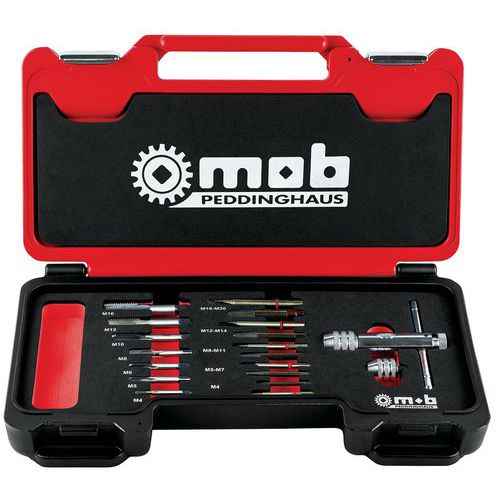 Coffret extracteur/foret/taraud 19 pièces - Mob Coffret extracteur/foret/taraud 19 pièces - Mob