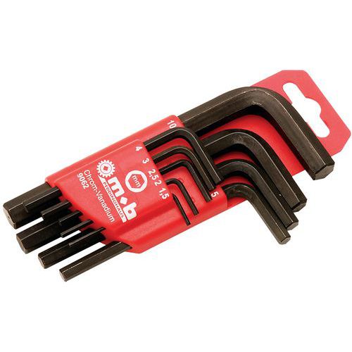 Jeu de 9 Clé mâles - CR-V - Mob Jeu de 9 Clé mâles - CR-V - Mob