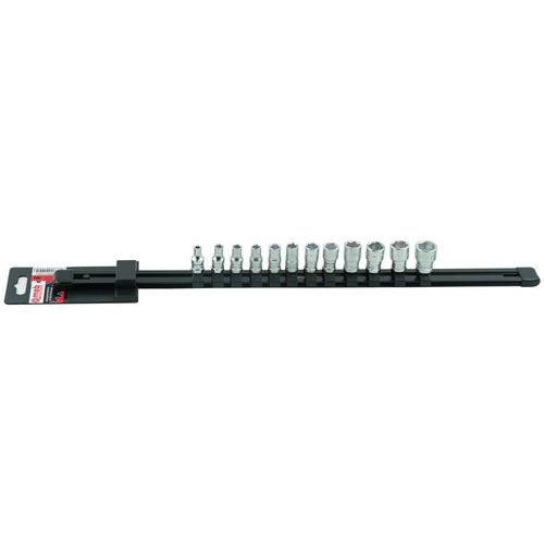 Doppenrail 1/4'' 12 delig - Mob Doppenrail 1/4'' 12 delig - Mob