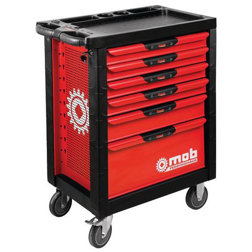 Servante Proliner 3 modules, 6 tiroirs - Mob Servante Proliner 3 modules, 6 tiroirs - Mob