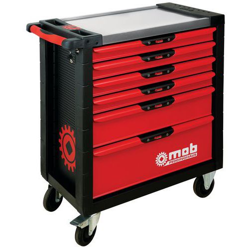 Servante Xliner 4 modules, 6 tiroirs - Mob Servante Xliner 4 modules, 6 tiroirs - Mob