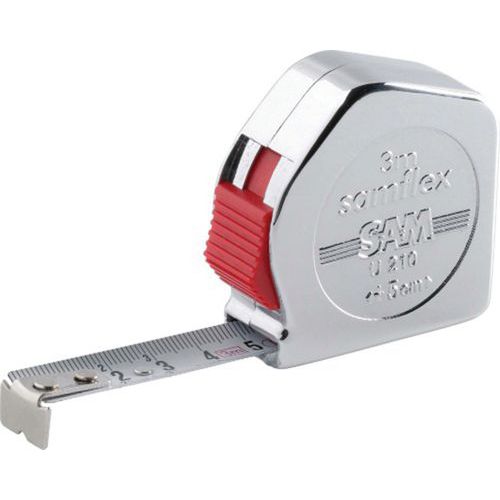 Rolmeter samflex behuizing in zamak met klem - SAM Outillage Rolmeter samflex behuizing in zamak met klem - SAM Outillage
