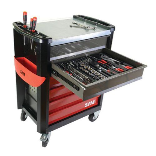 Gereedschapswagen 214 delig module ABS - SAM Outillage