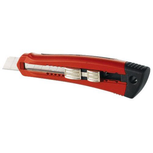 Mes met breekbaar blad 18 mm - SAM Outillage Mes met breekbaar blad 18 mm - SAM Outillage