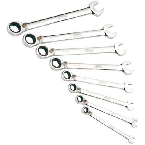 Jeu de 8 cles mixtes a cliquet Jeu de 8 cles mixtes a cliquet