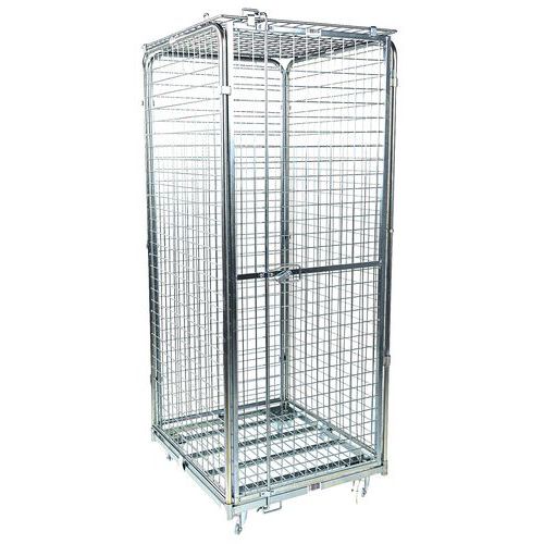 Veiligheidsrolcontainer - 3 zijden - Inhoud 400 kg - Manutan Expert Veiligheidsrolcontainer - 3 zijden - Inhoud 400 kg - Manutan Expert