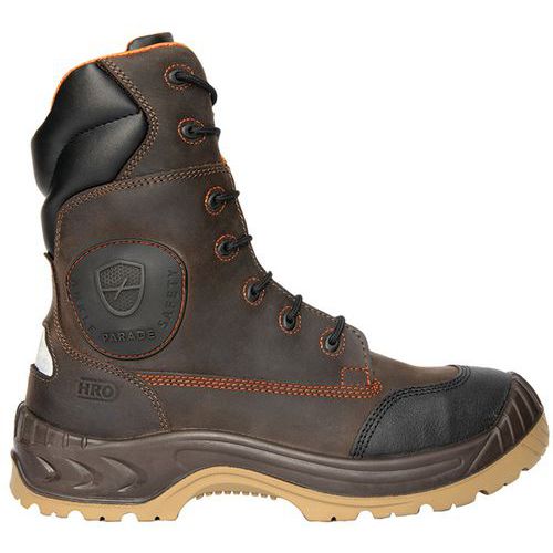 Chaussures de sécurité hautes S3 homme Narena marron - Parade Chaussures de sécurité hautes S3 homme Narena marron - Parade