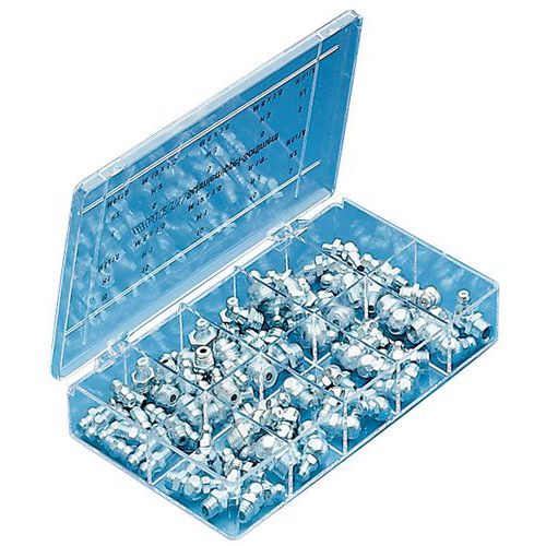 Coffret de graisseurs - 80 pièces Coffret de graisseurs - 80 pièces