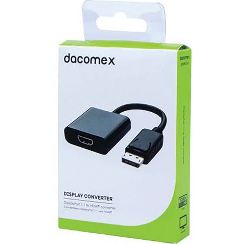 Omvormer DisplayPort 1.1 naar HDMI DACOMEX Omvormer DisplayPort 1.1 naar HDMI DACOMEX