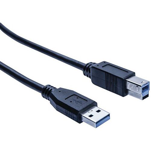 USB 3.0-kabel type A en micro B zwart eco - 1,0 m USB 3.0-kabel type A en micro B zwart eco - 1,0 m