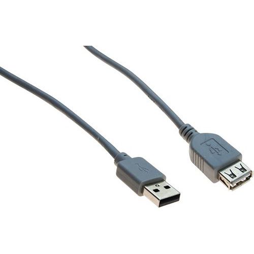 Rallonge USB 2.0 grise - 3,0 M Rallonge USB 2.0 grise - 3,0 M