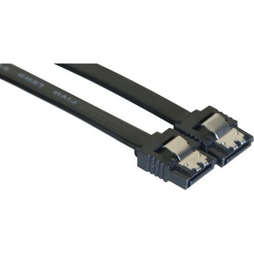 Kabel Slim sata - 6GB/s beveiligd (zwart) - 50 cm Kabel Slim sata - 6GB/s beveiligd (zwart) - 50 cm