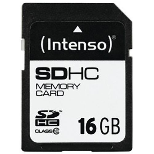 Carte SDHC Class 10 - 16Go INTENSO Carte SDHC Class 10 - 16Go INTENSO