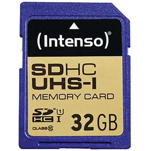 Carte SDHC UHS-I Class 10 - 32Go INTENSO Carte SDHC UHS-I Class 10 - 32Go INTENSO