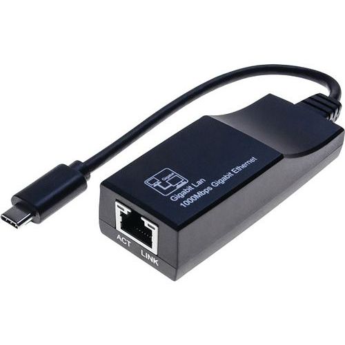 Adaptateur USB Type-C Thunderbolt 3 GIGABIT Ethernet DEXLAN Adaptateur USB Type-C Thunderbolt 3 GIGABIT Ethernet DEXLAN