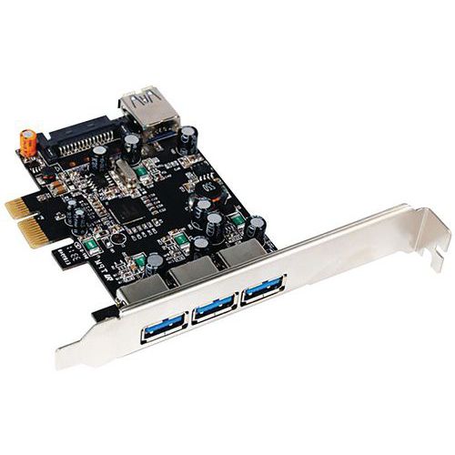 Carte contrôleur USB 3.0 PCI-Express 3 ports Carte contrôleur USB 3.0 PCI-Express 3 ports