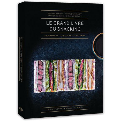 Professioneel boek Le grand livre du snacking - Matfer Professioneel boek Le grand livre du snacking - Matfer