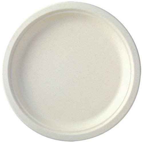 Assiette ronde en fibre - Lot de 1000 - Matfer Assiette ronde en fibre - Lot de 1000 - Matfer