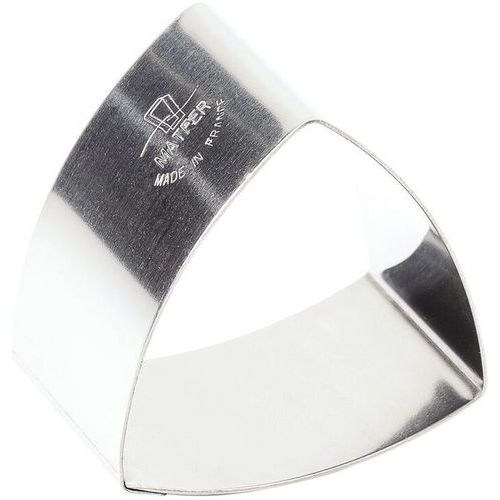 Nonnette triangle bombée en inox - Lot de 4 - Matfer Nonnette triangle bombée en inox - Lot de 4 - Matfer