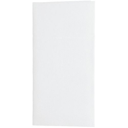 Serviette pochette pliée en non tissé - Lot de 50 - Matfer Flo Serviette pochette pliée en non tissé - Lot de 50 - Matfer Flo