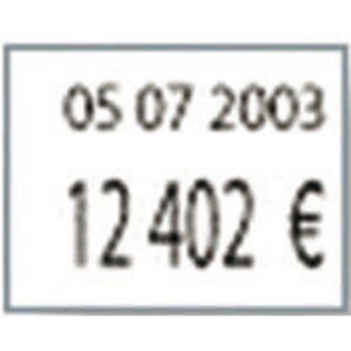 Rouleau 1750 étiquettes pour étiqueteuse 2 lignes - Lot de 8 - Matfer Rouleau 1750 étiquettes pour étiqueteuse 2 lignes - Lot de 8 - Matfer