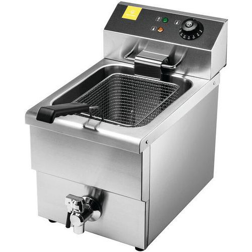 Friteuse électrique à cuve emboutie - Matfer Friteuse électrique à cuve emboutie - Matfer