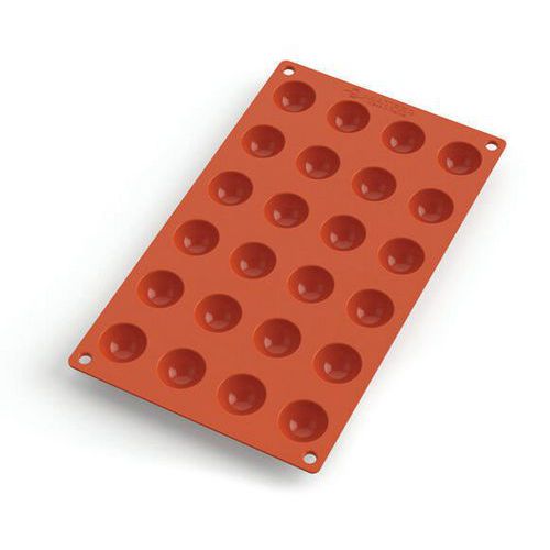 Plaque silicone de 24 demi-sphères Gastroflex - Matfer Plaque silicone de 24 demi-sphères Gastroflex - Matfer