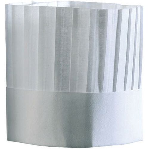 Koksmuts geplooid - Set van 10 - Matfer Flo Koksmuts geplooid - Set van 10 - Matfer Flo