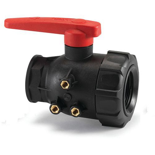 Vanne avec raccord pour bac - Matfer Vanne avec raccord pour bac - Matfer