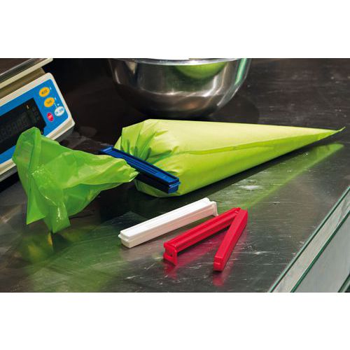 Sluitclip voor spuitzak - Set van 3 - Matfer Sluitclip voor spuitzak - Set van 3 - Matfer