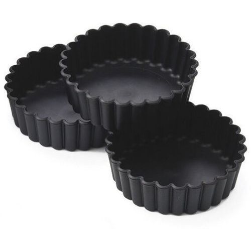 Moule à tourtière cannelée Exoglass - Lot de 12 - Matfer Moule à tourtière cannelée Exoglass - Lot de 12 - Matfer