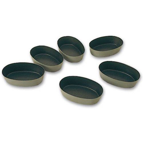 Moule oval royal Exopan - Lot de 25 - Matfer Moule oval royal Exopan - Lot de 25 - Matfer