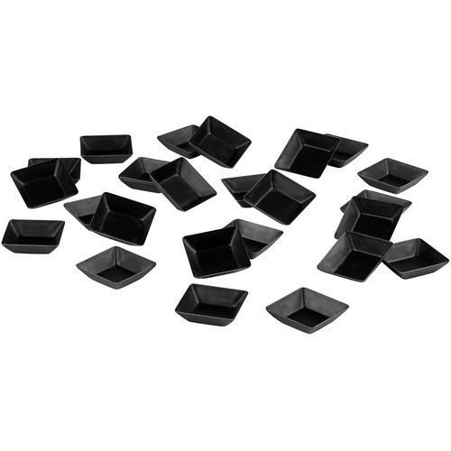 Moule à petits fours carré uni Exopan - Lot de 25 - Matfer Moule à petits fours carré uni Exopan - Lot de 25 - Matfer