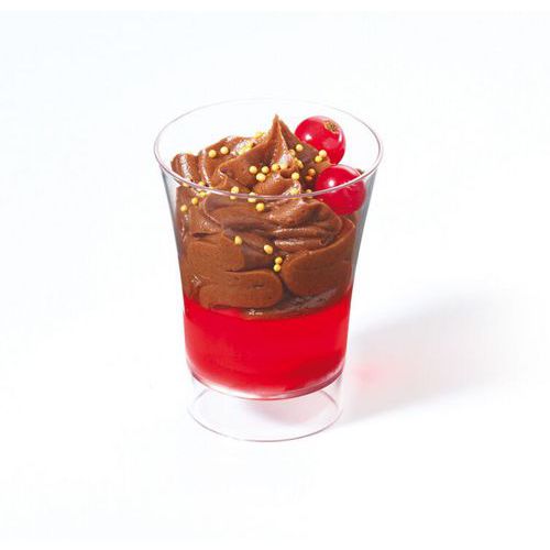 Verrine pour mises en bouche Ypsilon - Lot de 288 - Matfer Flo Verrine pour mises en bouche Ypsilon - Lot de 288 - Matfer Flo