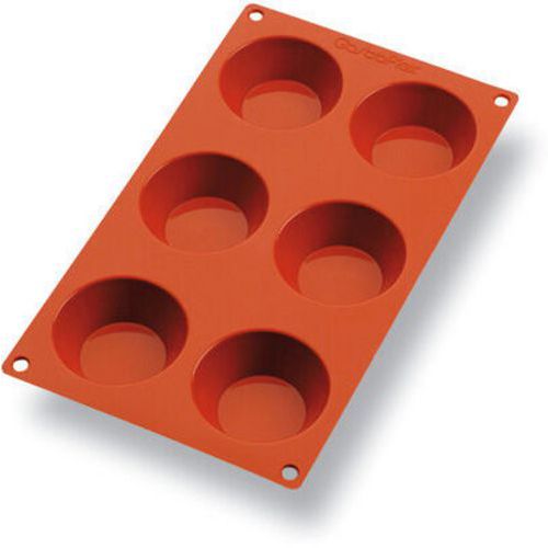 Plaque silicone de 6 tartes tatins Gastroflex - Matfer Plaque silicone de 6 tartes tatins Gastroflex - Matfer
