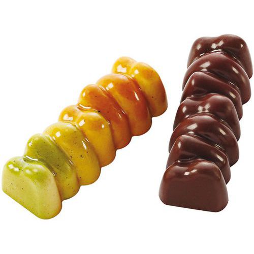Plaque chocolat pour 14 barres Smart - Matfer Plaque chocolat pour 14 barres Smart - Matfer