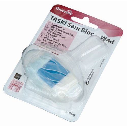 Bloc toilettes dans son support Taski Bloc toilettes dans son support Taski