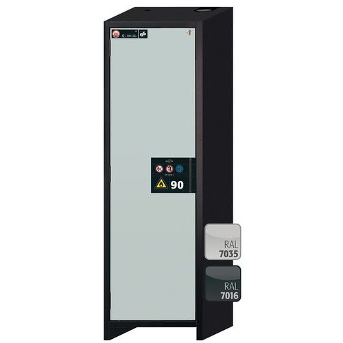 Veiligheidskast Q-CLASSIC-90 - met opvangbak - 599mm - Asecos