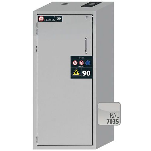 Veiligheidskast S-CLASSIC-90 S90.129.060 lichtgrijs_Asecos