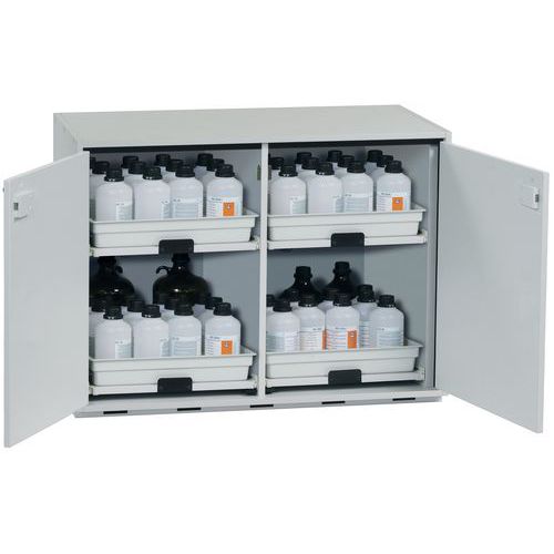 Onderbouwkast voor zuren en basen SL-CLASSIC-UB Gris - Asecos