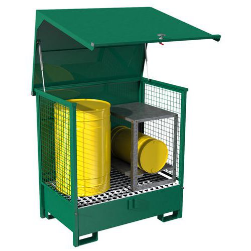 Opslag- en opvangstation met deur - Sameto Technifil Opslag- en opvangstation met deur - Sameto Technifil