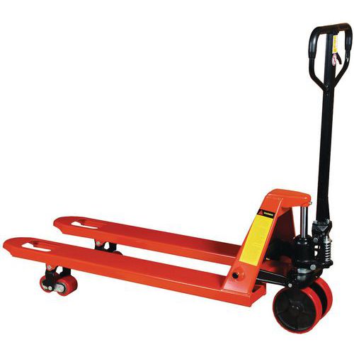 Transpalette manuel - Fourche longueur 1150 mm - Force 2500 kg