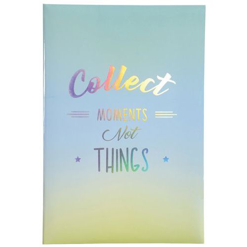 Fotoalbum CANDY BLUE met insteekhoes 10X15 formaat - Exacompta Fotoalbum CANDY BLUE met insteekhoes 10X15 formaat - Exacompta
