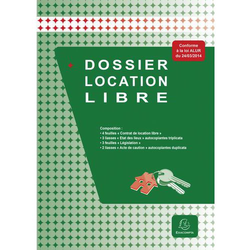 Dossier vrije huur Exacompta Dossier vrije huur Exacompta