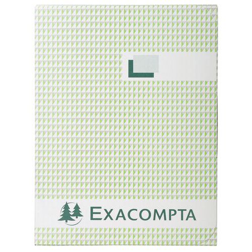 Register 29,7x21 cm 5x5 gefolioteerd 500 pagina's - Exacompta Register 29,7x21 cm 5x5 gefolioteerd 500 pagina's - Exacompta