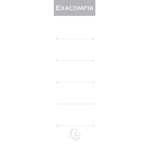 Etiquettes classeur à levier dos de 70mm