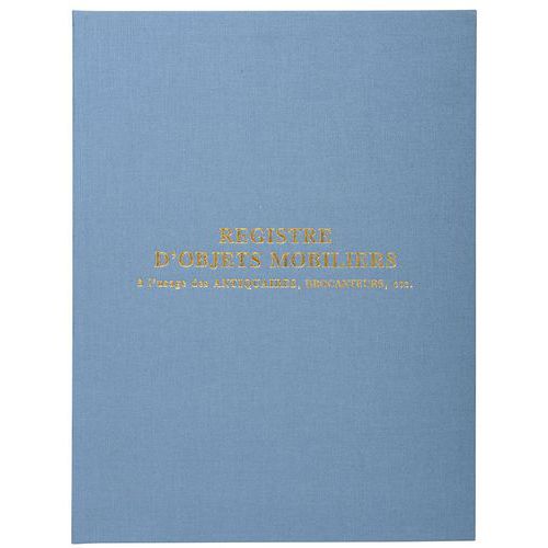 Register Objecten antiquairs en brocanteurs 100 pagina's - Exacompta Register Objecten antiquairs en brocanteurs 100 pagina's - Exacompta