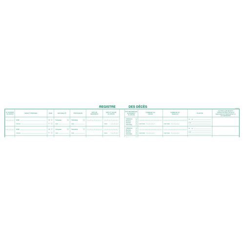 Overlijdensregister voor ziekenhuizen, sociale instellingen… Overlijdensregister voor ziekenhuizen, sociale instellingen…